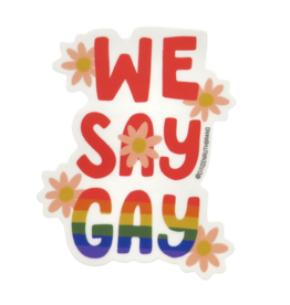Citizen Ruth We Say Gay Sticker