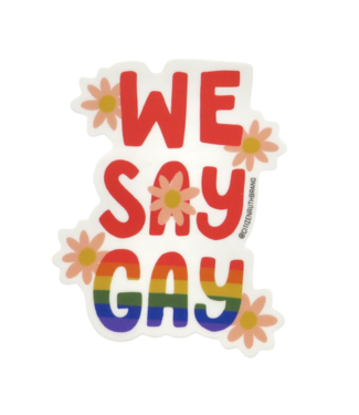 Citizen Ruth We Say Gay sticker