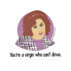 Citizen Ruth Clueless Virgin Sticker