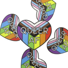 The Found Queer AF Sticker