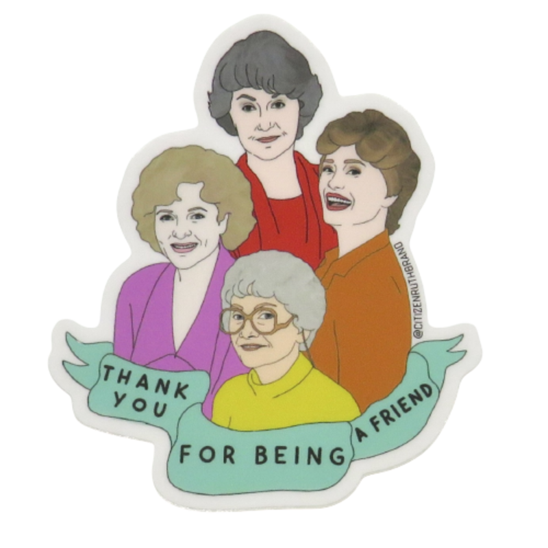 Citizen Ruth Golden Girls Bold Sticker