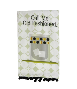 Mod Lounge Paper Co. Vintage Call Me Old Fashioned Tea Towel