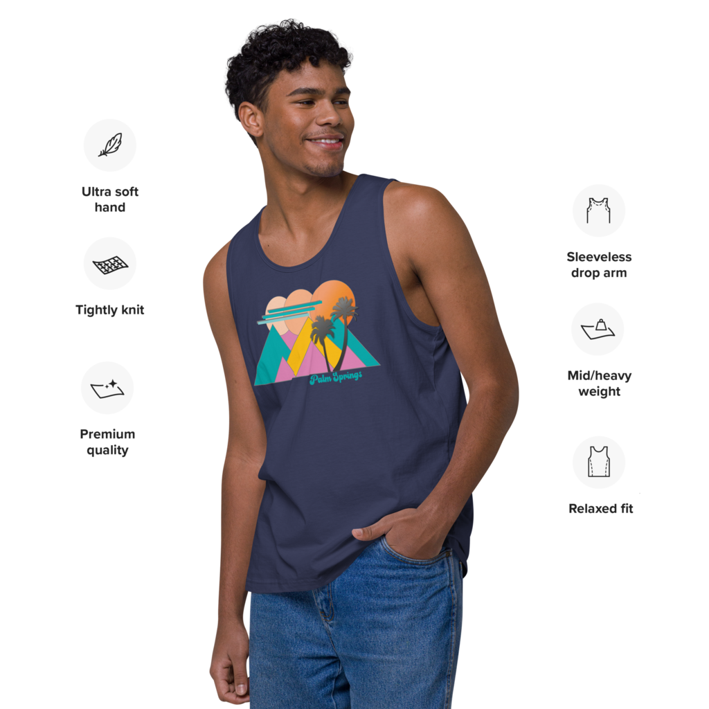 Peepa's Jacinto Sunset tank top