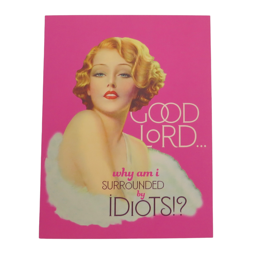 Offensive & Delightful GR34 Idiots Card