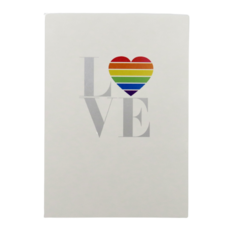 Design With Heart LG01 Love Rainbow Heart Love Card