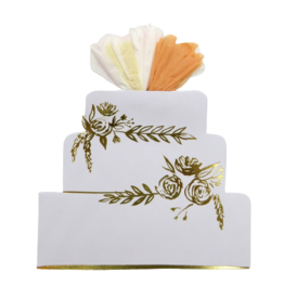 MeriMeri Wedding Cake Stand Up Card