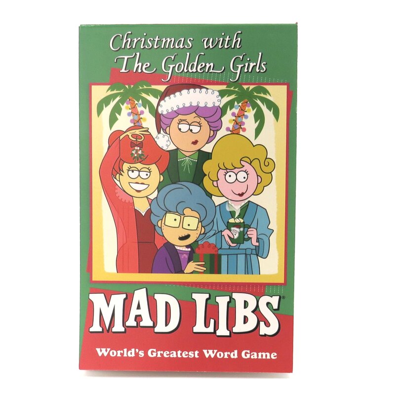 Rizzoli Golden Girls Christmas Mad Libs