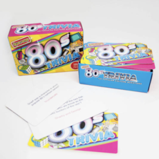 Gift Republic Awesome 80's Trivia Cards
