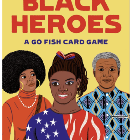 Chronicle Books Black Heroes Go Fish Card Game