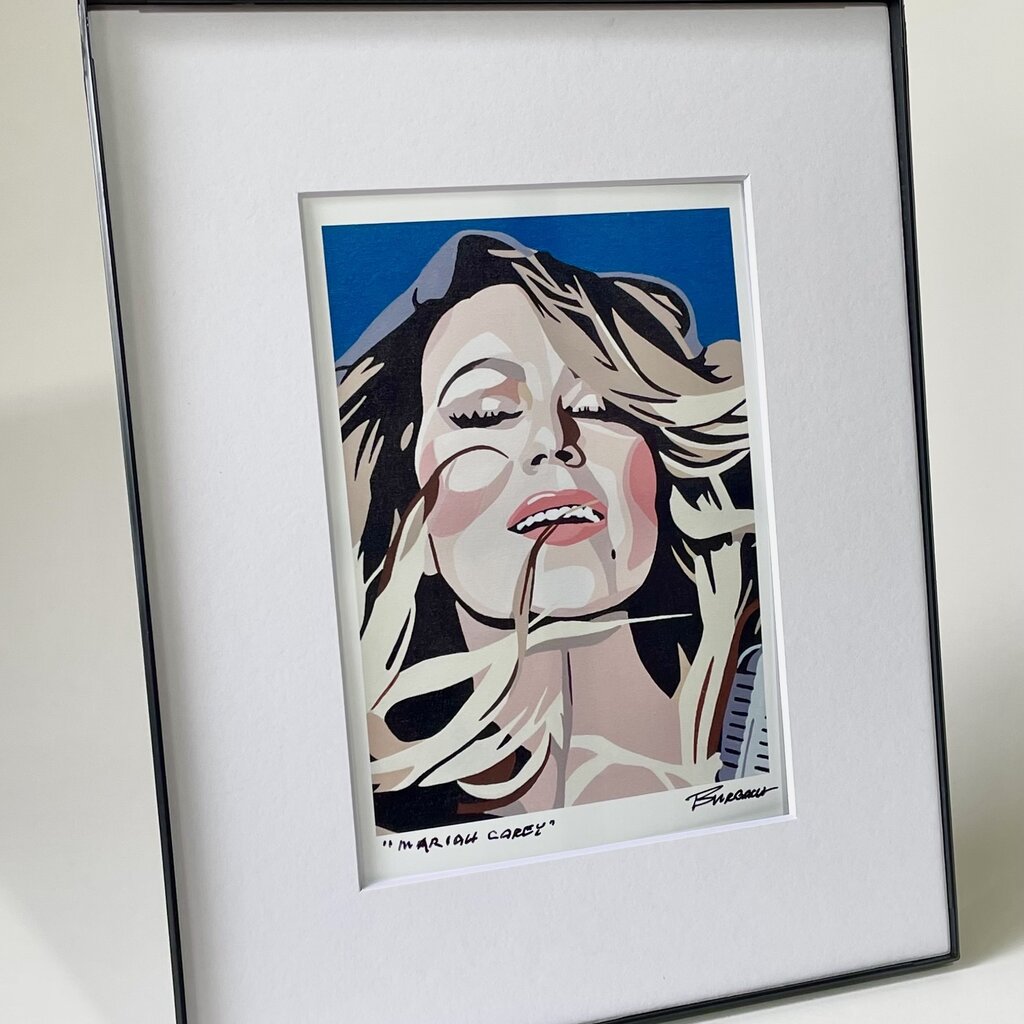 ChrisBurbach Mariah Carey Portrait