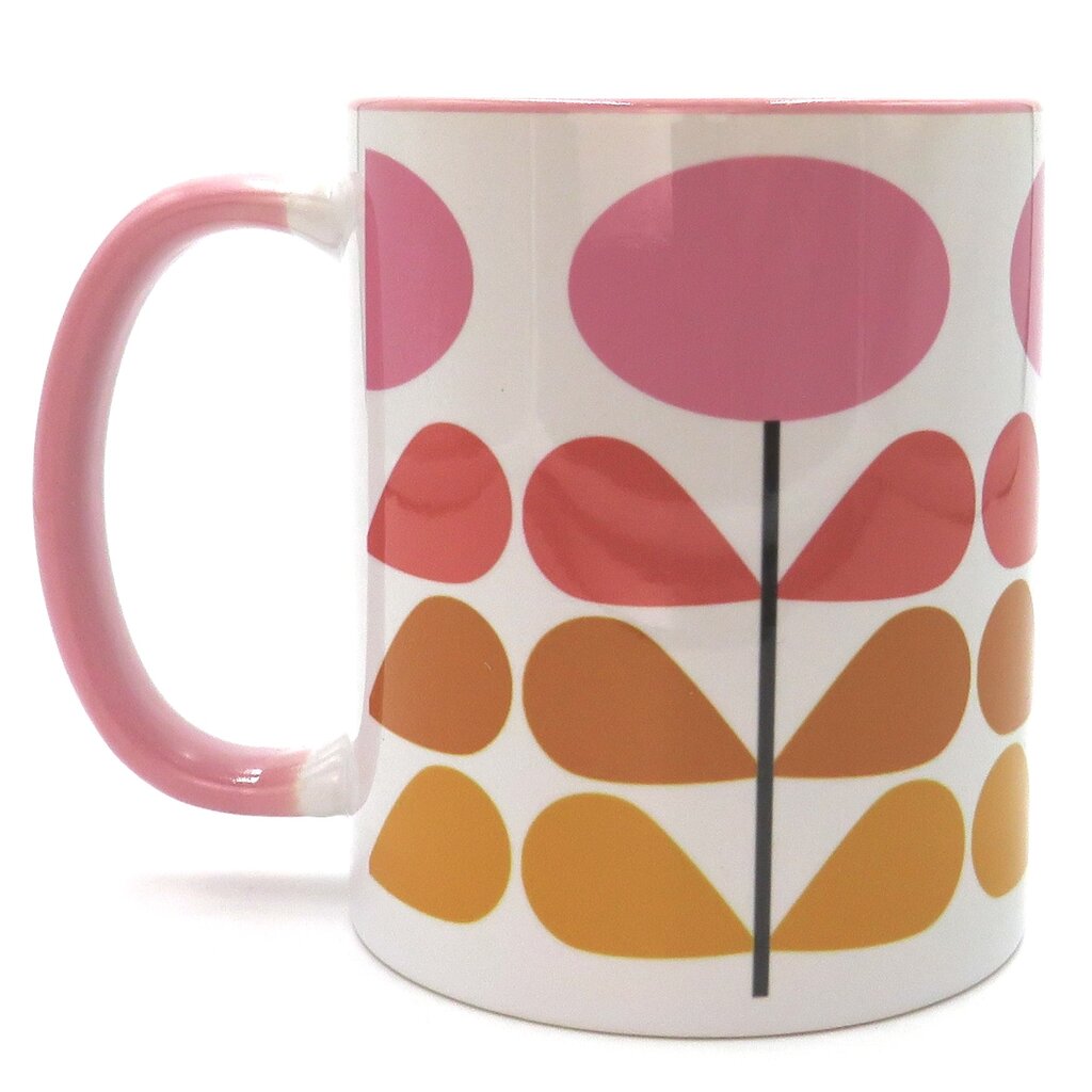 Mod Lounge Paper Co. Mid Mod Pink Floral Mug
