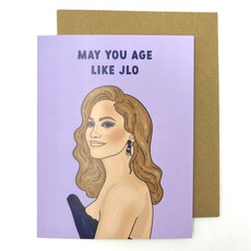 Party Mountain Paper Company Age like JLO Card