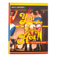 Offensive & Delightful Hot For A Senior Citizen Birthday Card