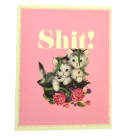 Offensive & Delightful Shit Kittens Card