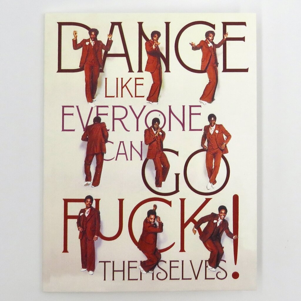 Offensive & Delightful AF09 Dance Like Everyone Card