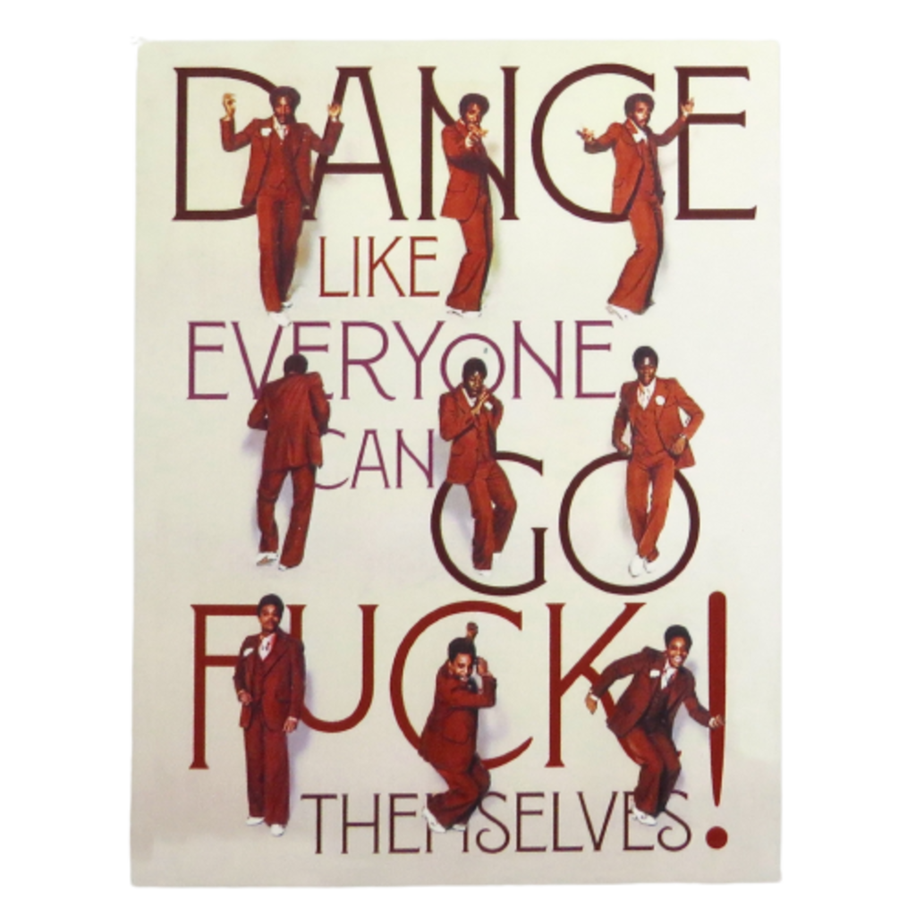 Offensive & Delightful AF09 Dance Like Everyone Card