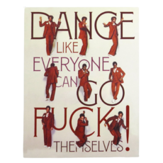 Offensive & Delightful AF09 Dance Like Everyone Card