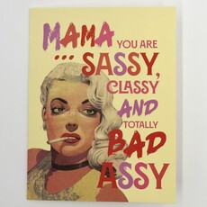 Offensive & Delightful GR38 Sassy Classy And Bad Assy Card