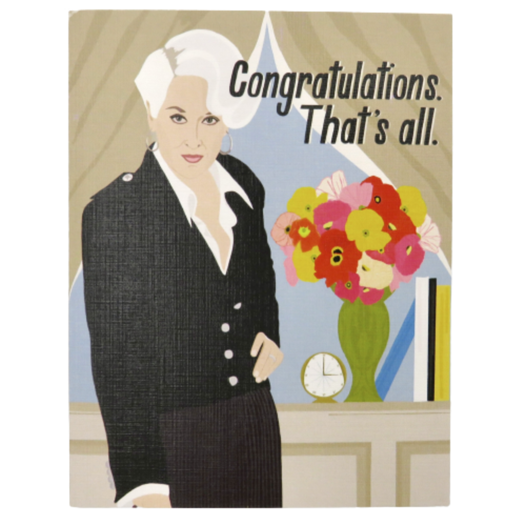 Citizen Ruth Devil Wears Prada Congrats Card