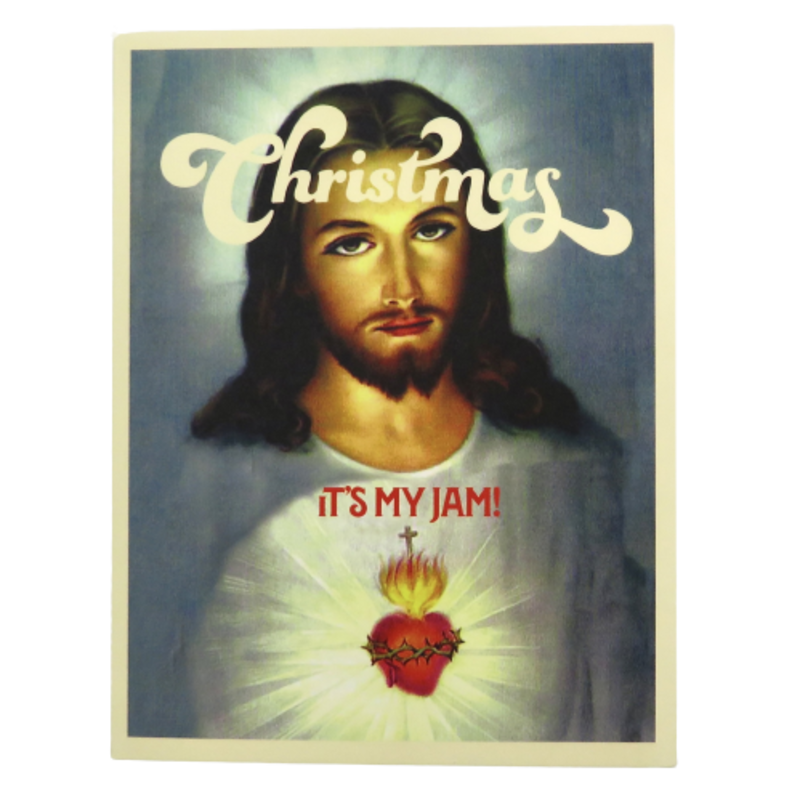 Offensive & Delightful Jesus It's My Jam Card