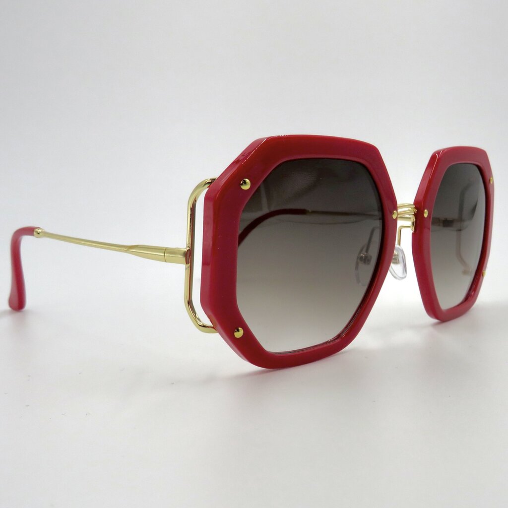 Peepa's Accessories Vera Vintage Irregular Square Sunglasses