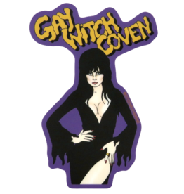 Citizen Ruth Elvira Gay Witch Sticker