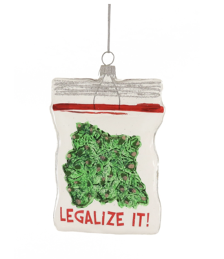 Cody Foster Legalize it Ornament