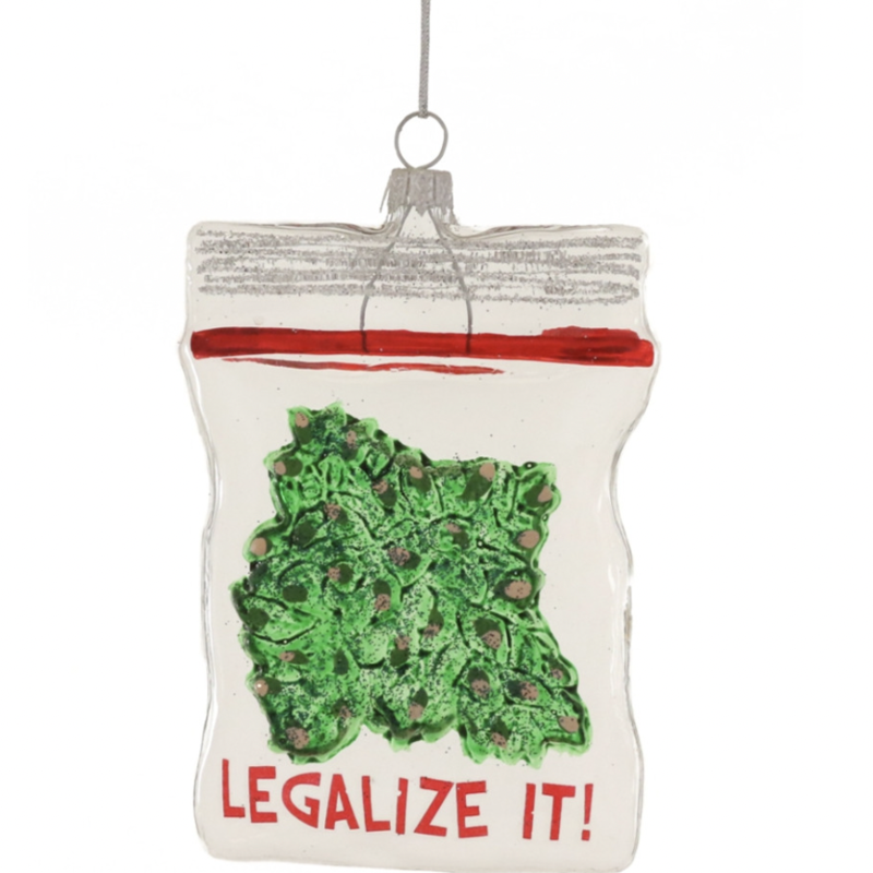 Cody Foster Legalize it Ornament