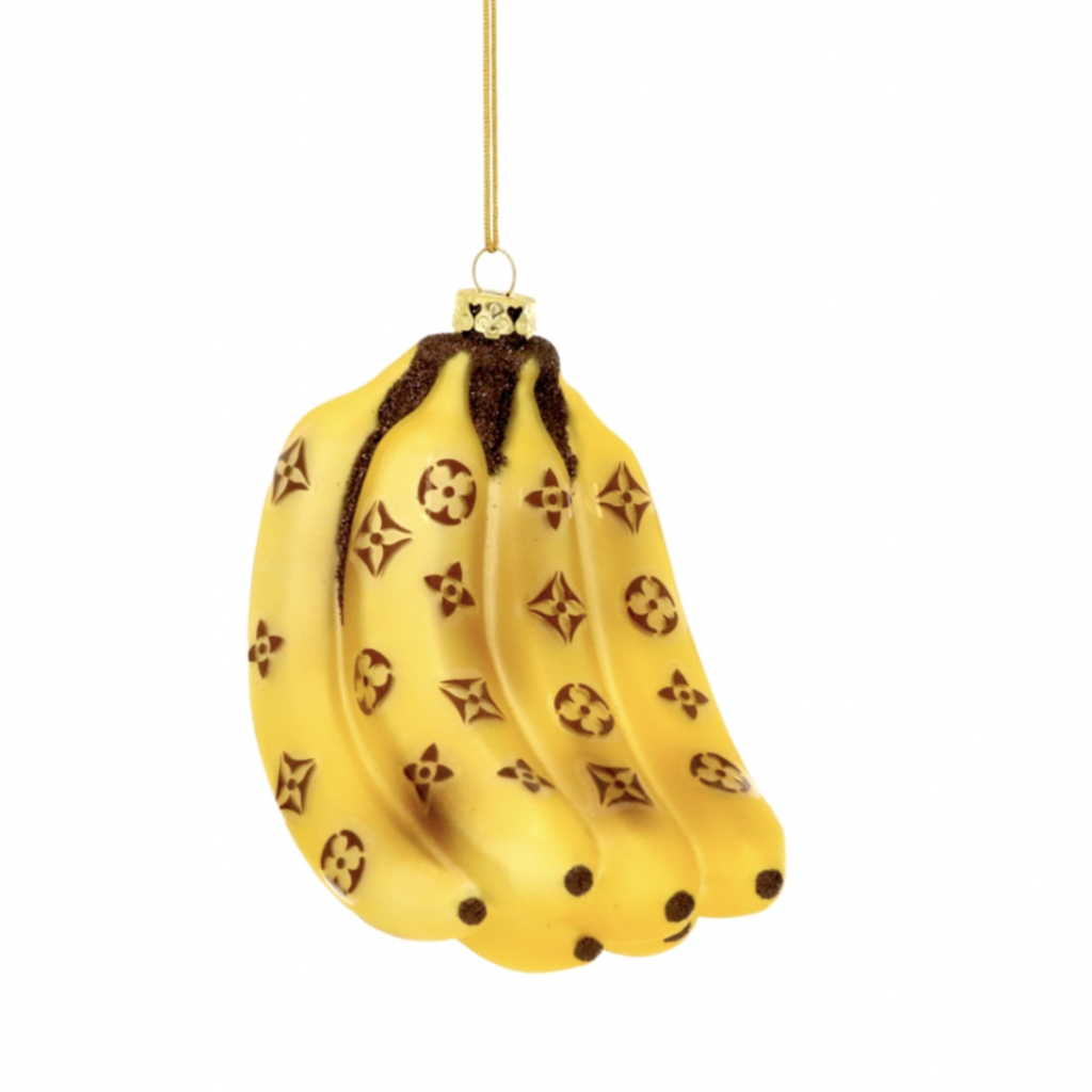 Cody Foster Fashion Banana Bunch Ornament