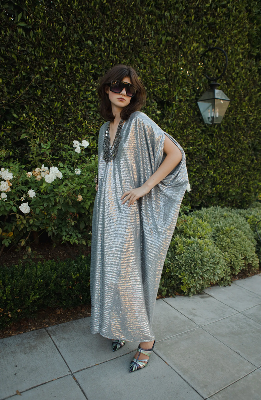 sequin caftan