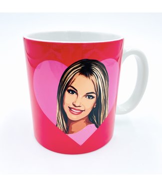 Art Wow Pink Britney Mug