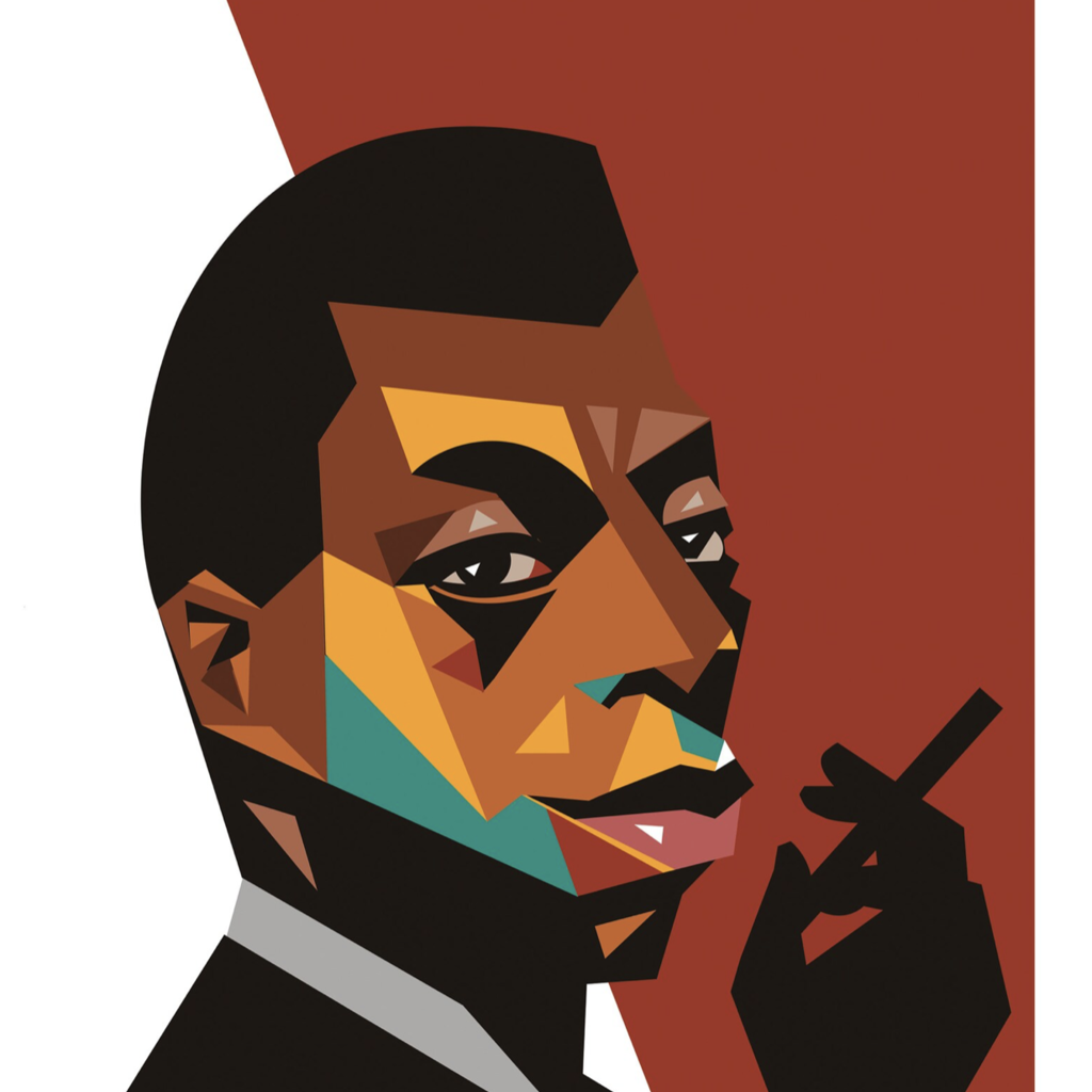 Quincy Sutton James Baldwin portrait