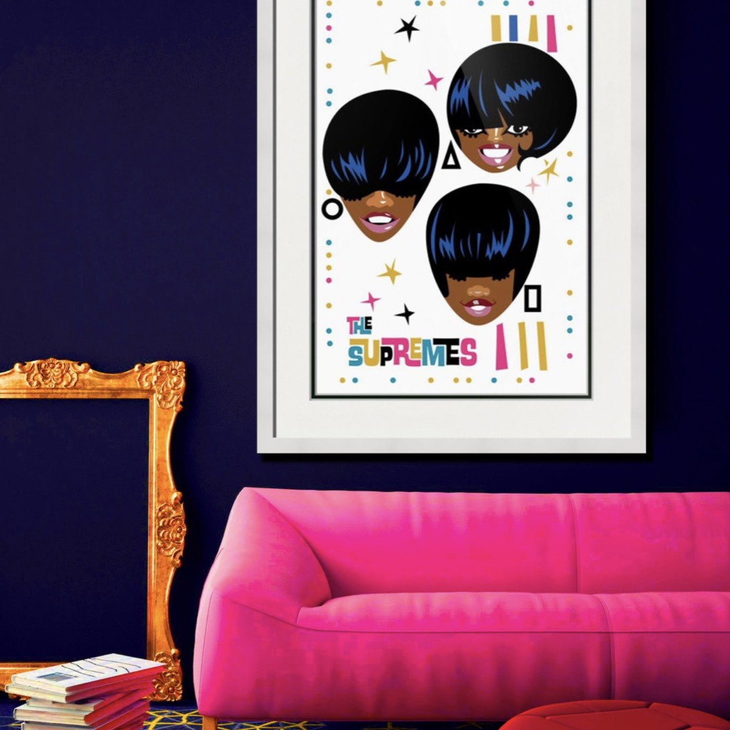 Quincy Sutton The Supremes portrait