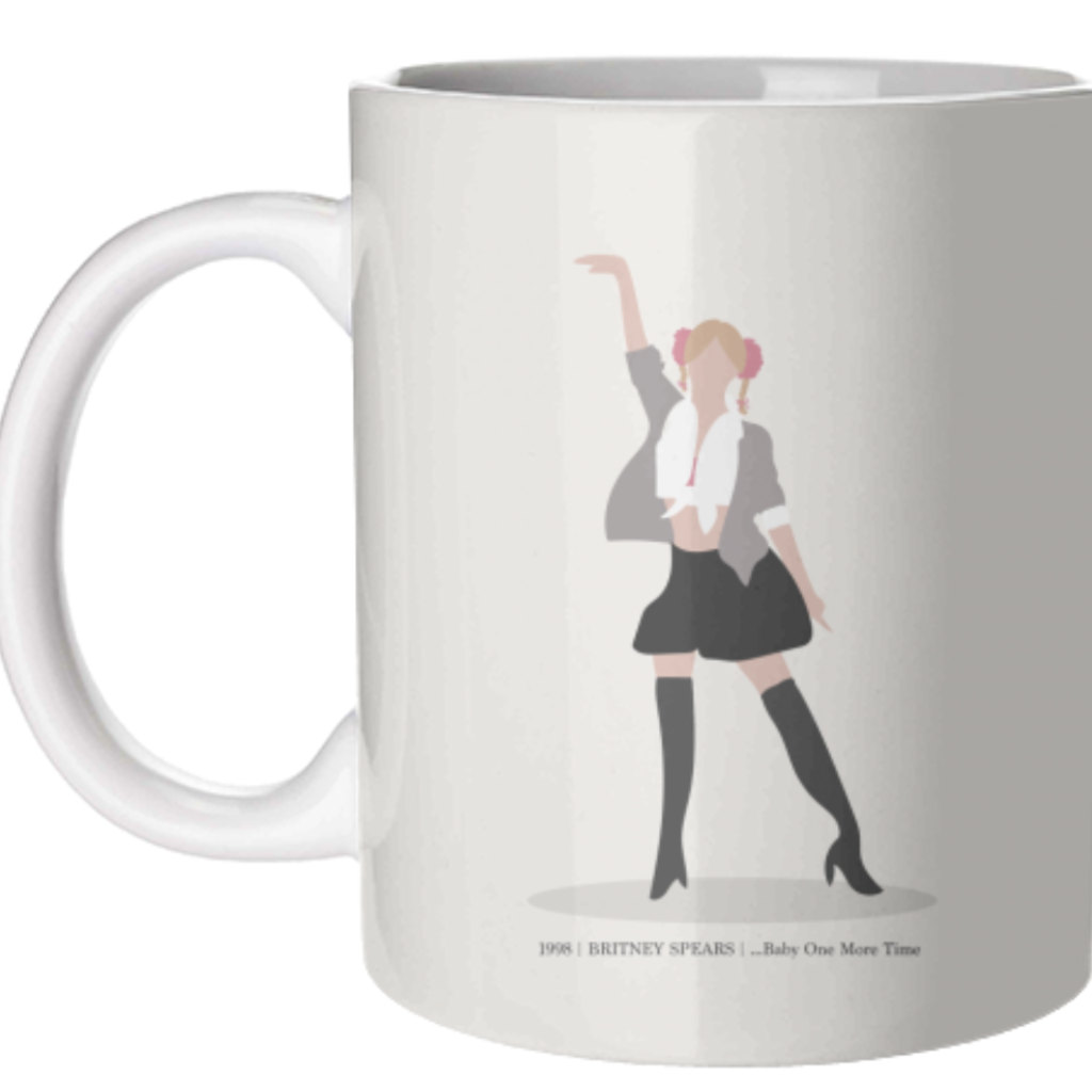 Art Wow Britney Baby One More Time Mug