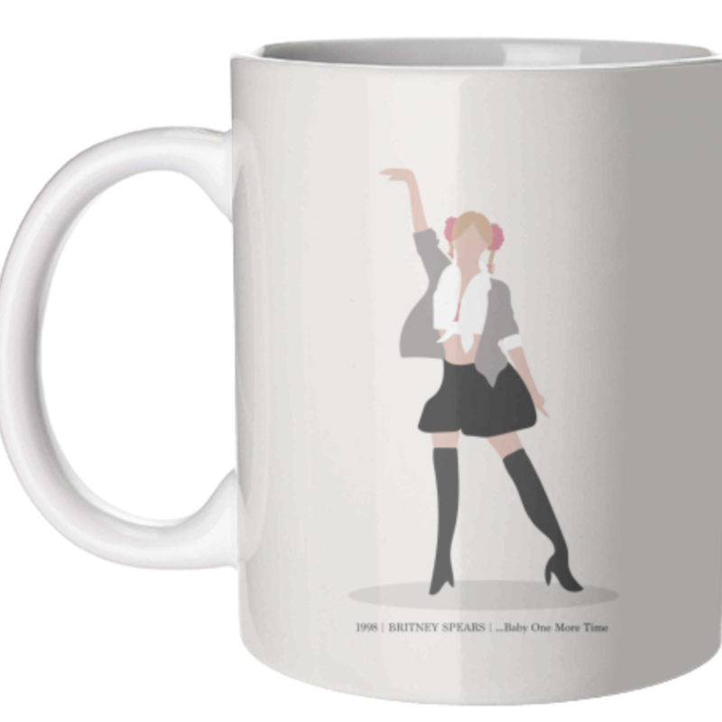 Art Wow Britney Baby One More Time Mug