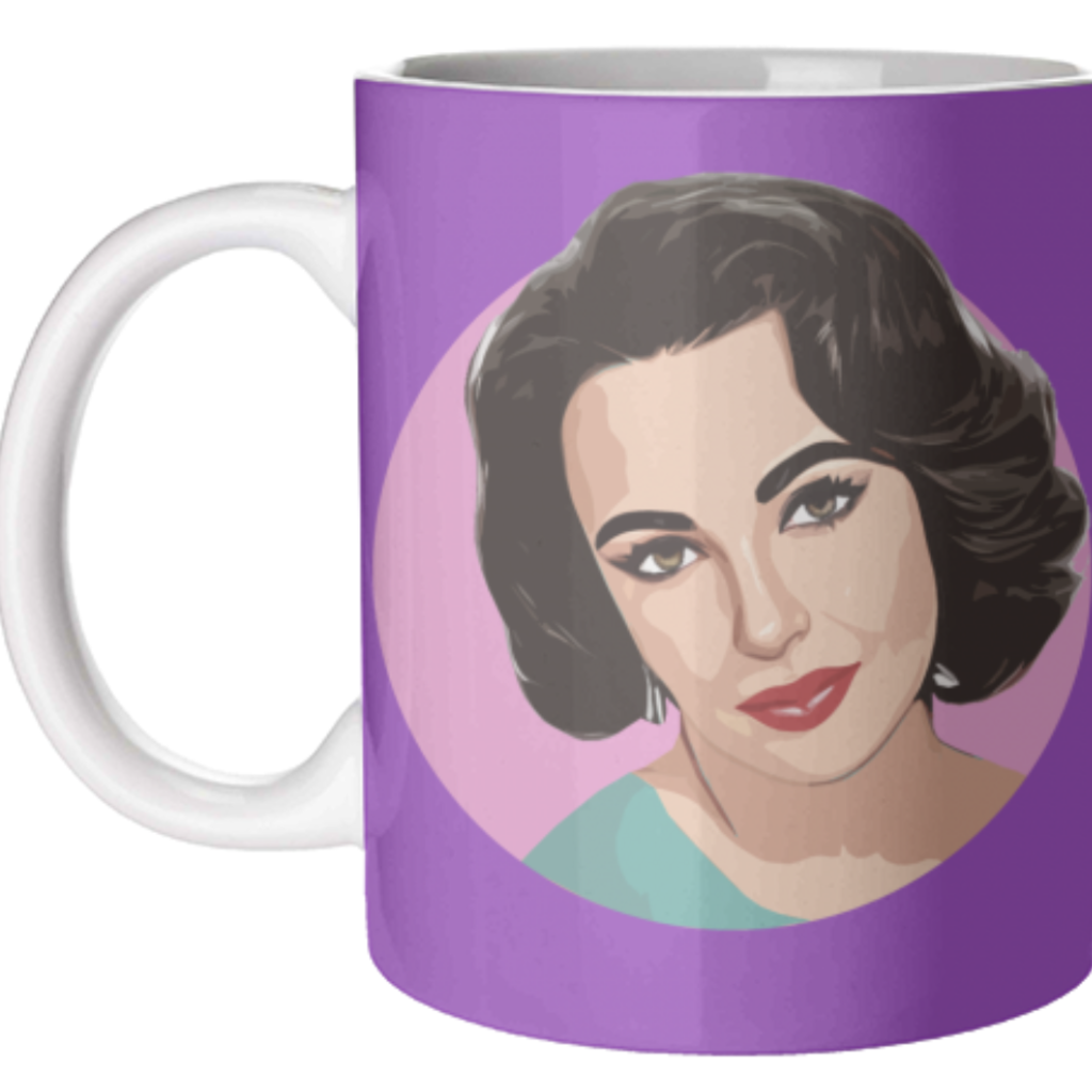 Art Wow Elizabeth Taylor Mug