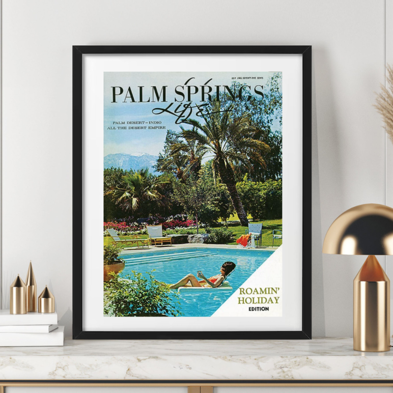 Palm Springs Life Palm Springs Life July 1965 Poster