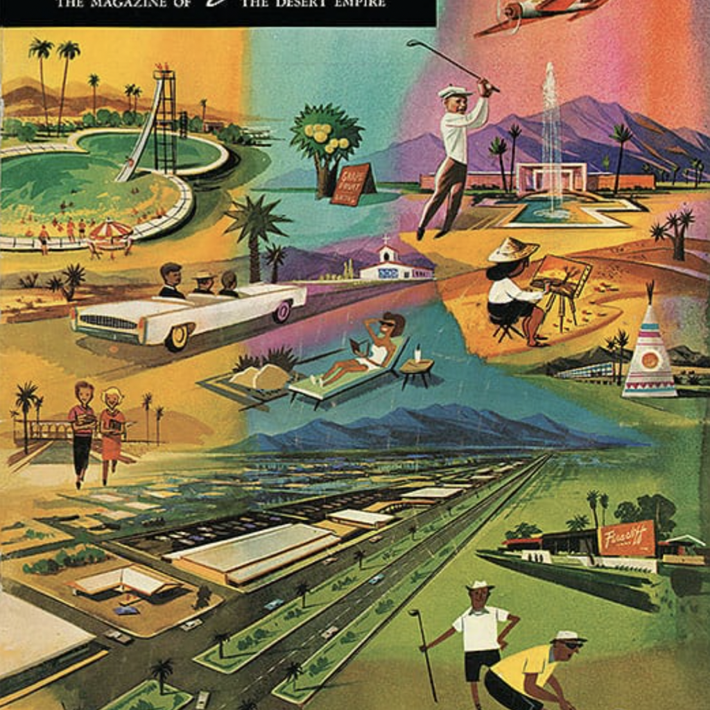 Palm Springs Life July 1962 Poster