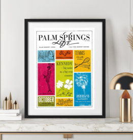 Palm Springs Life October 1964 Poster