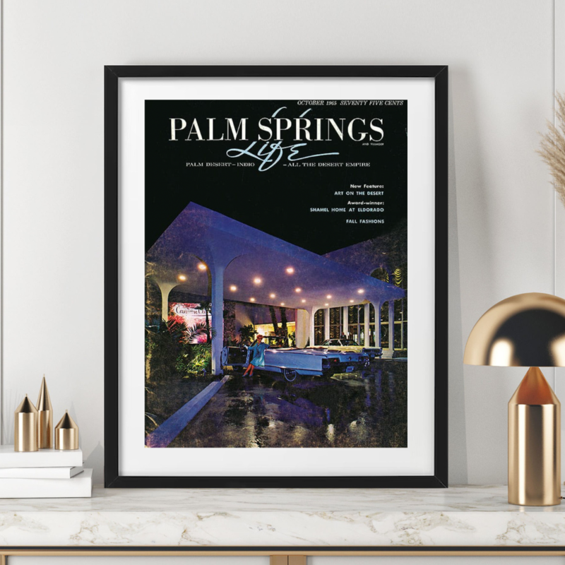 Palm Springs Life Palm Springs Life October 1965 Poster
