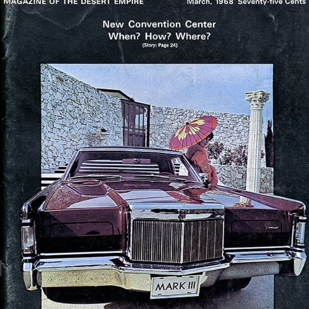 Palm Springs Life March 1968 Poster