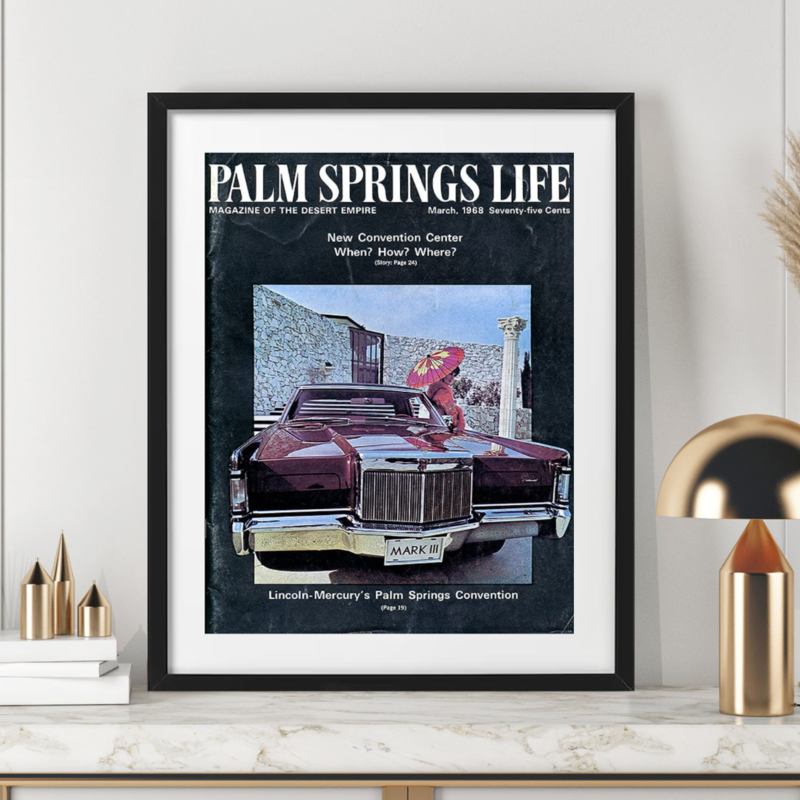 Palm Springs Life Palm Springs Life March 1968 Poster