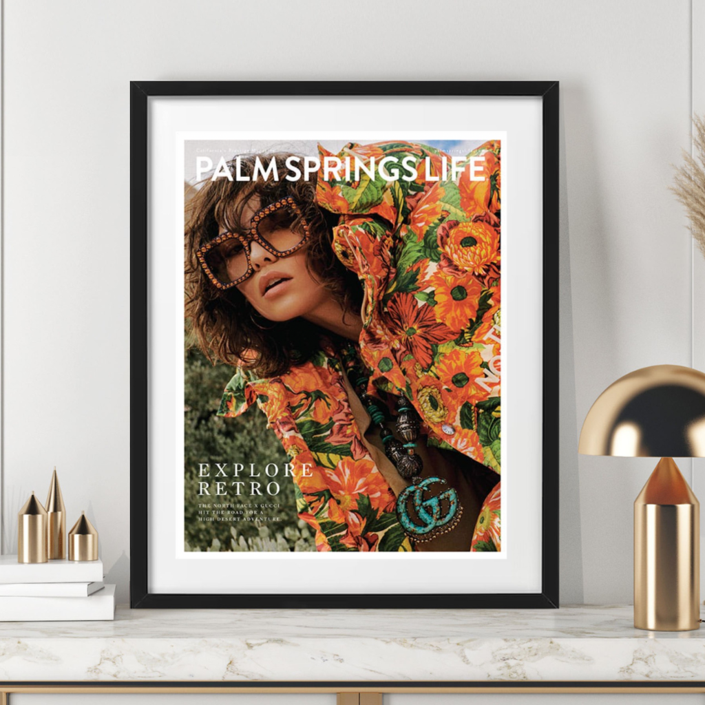 Palm Springs Life March 2021 vertical Poster