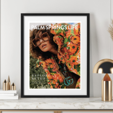 Palm Springs Life March 2021 vertical Poster