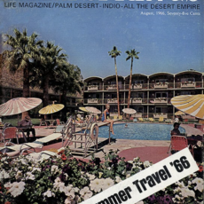 Palm Springs Life August 1966 Poster