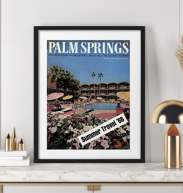 Palm Springs Life August 1966 Poster