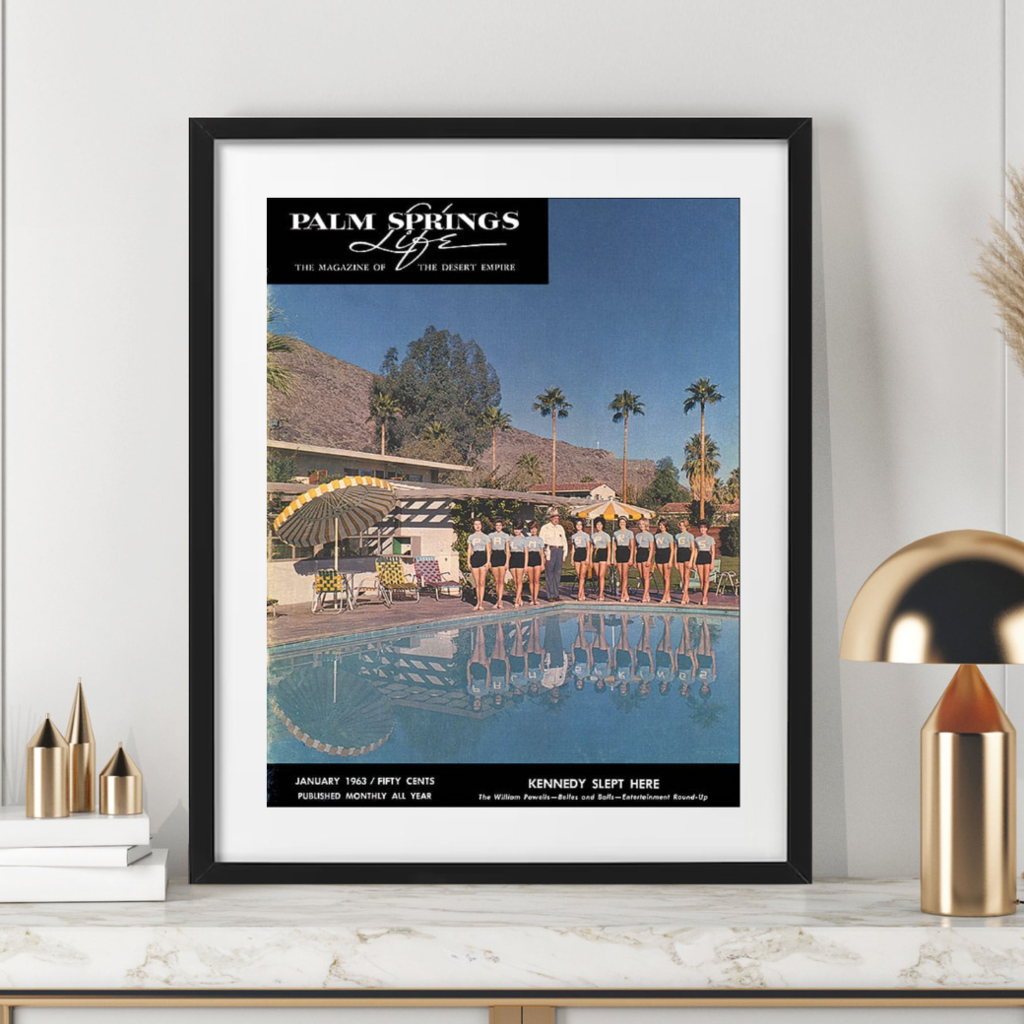 Palm Springs Life January 1963 Poster