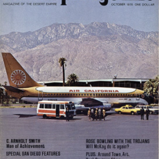 Palm Springs Life October 1970 Poster