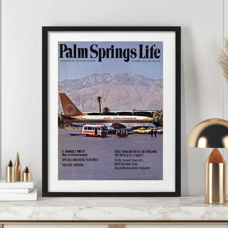 Palm Springs Life Palm Springs Life October 1970 Poster