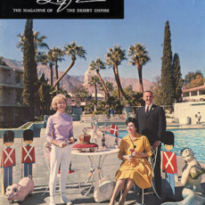 Palm Springs Life November 1955 Poster
